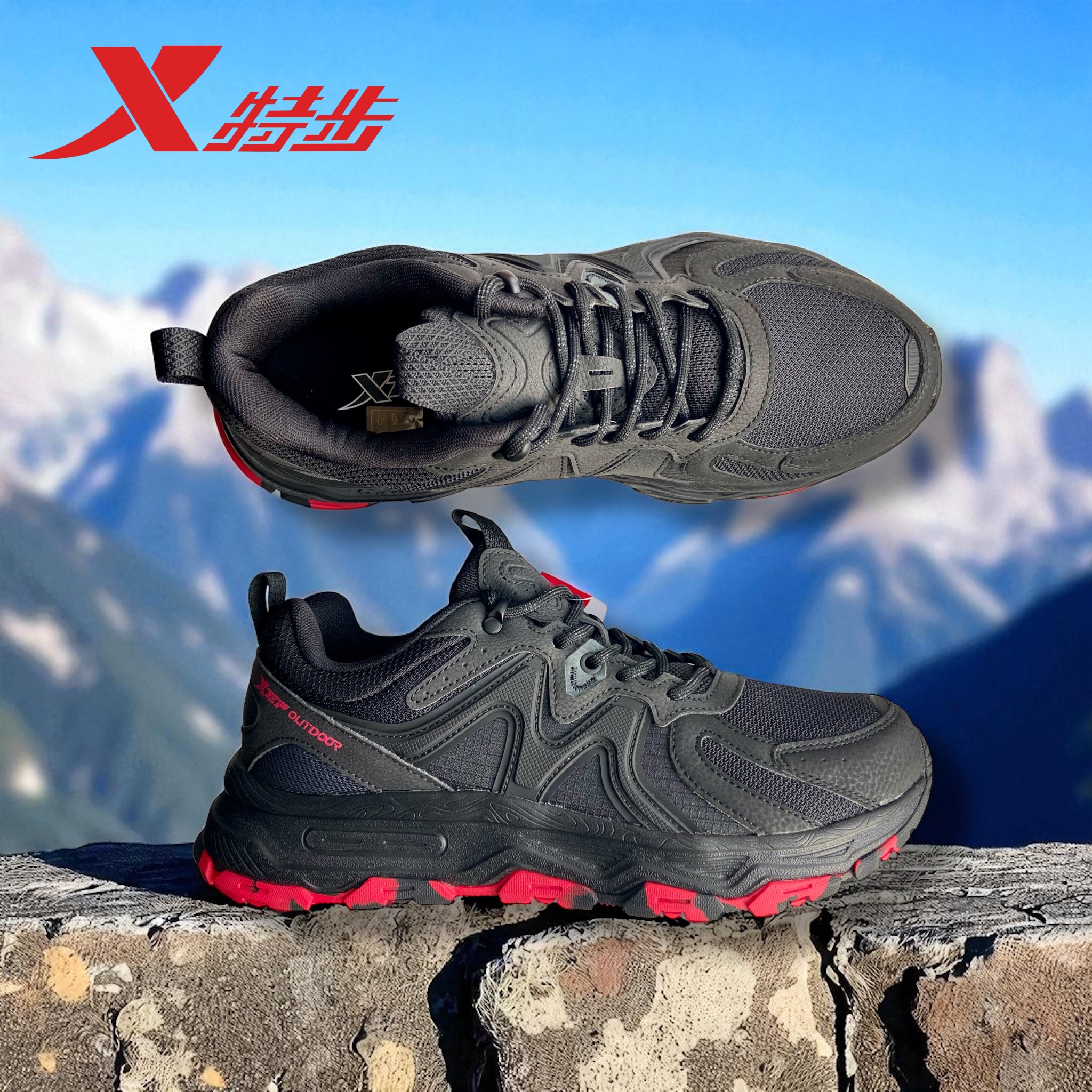 картинка X9170014 BLACK RED от магазина XTEP