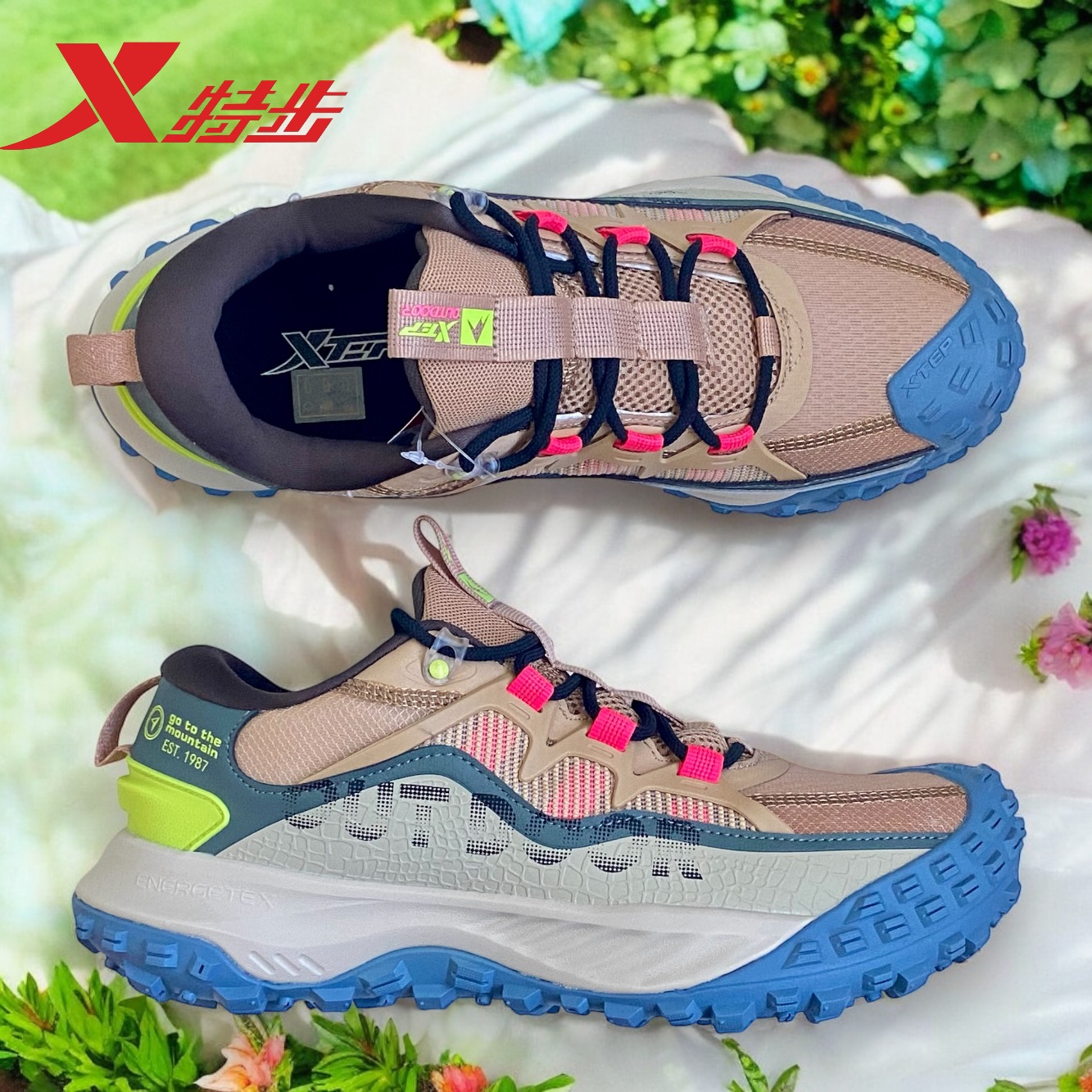 картинка XTEP 9170001 BROWN GREY  от магазина XTEP